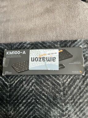 KM100-A Wireless Keyboard and Mouse Combo in Black